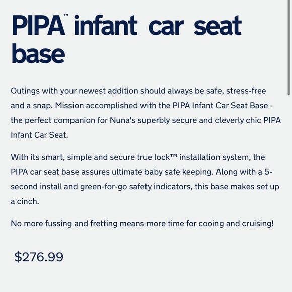 ❌SOLD❌ Nuna Pipa car seat w/ car seat base EUC - Picture 13 of 16